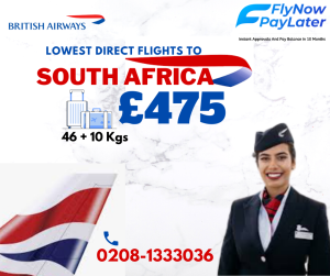 flight deals to Johannesburg